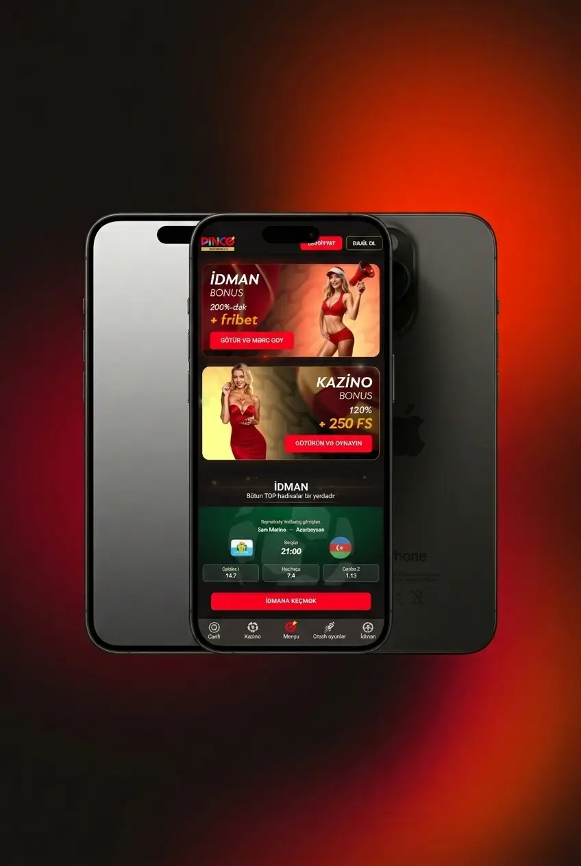 Pinco qeydiyyatı addımları: e-poçt, telefon və ya Google ilə hesab açın və bonusu aktivləşdirin