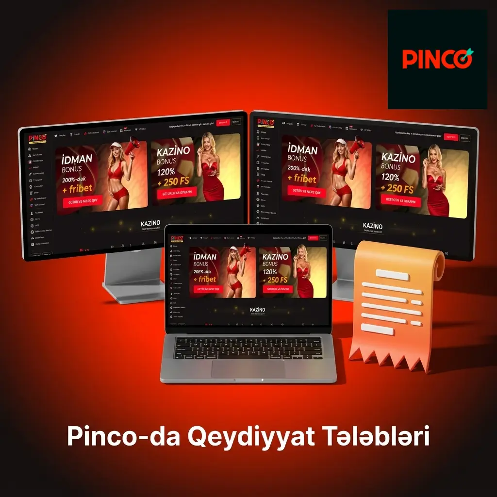 Pinco platformasında qeydiyyat tələbləri: yaş limiti, şəxsiyyət təsdiqi və tək hesab qaydası