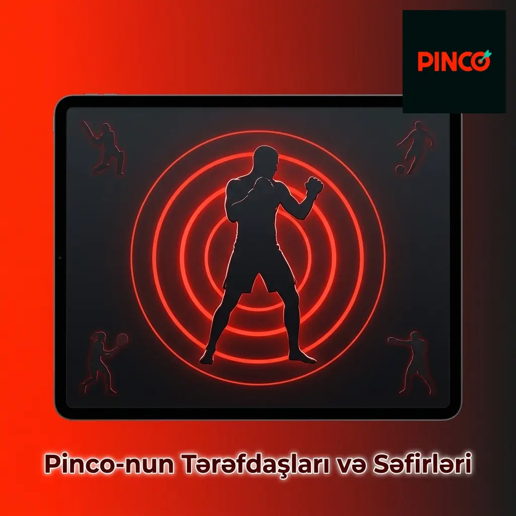 Pinco-nun idman və əyləncə sektorlarındakı tərəfdaşları, sponsorluq müqavilələri və media əməkdaşlığı
