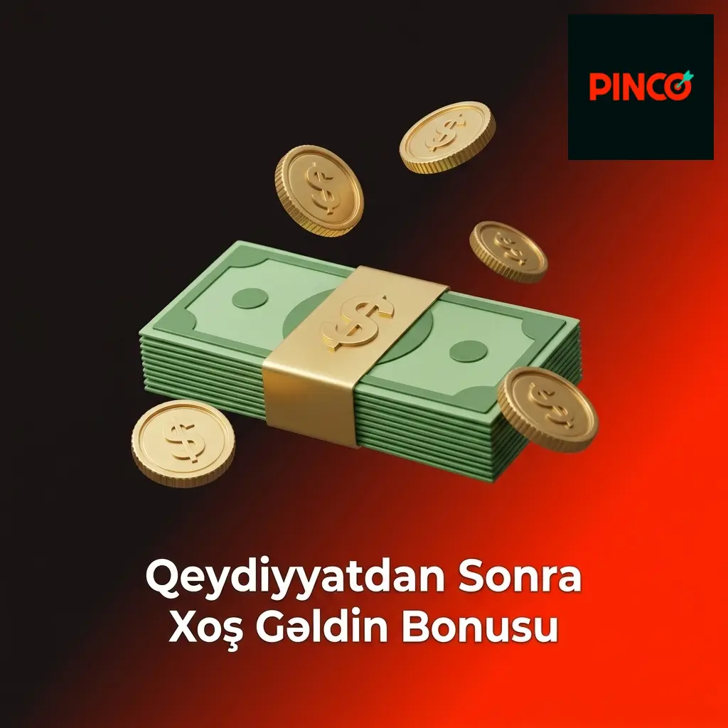 Pinco qeydiyyat bonusu: 10.000 AZN kazino, 250 pulsuz fırlanma və idman mərcləri üçün xoş gəldin təklifi