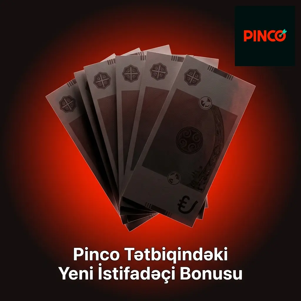 Pinco tətbiqi yeni istifadəçi bonusu: kazino və idman bonusları, ilk depozitə 100% təklif